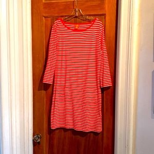 Joe Fresh striped t shirt dress, size L